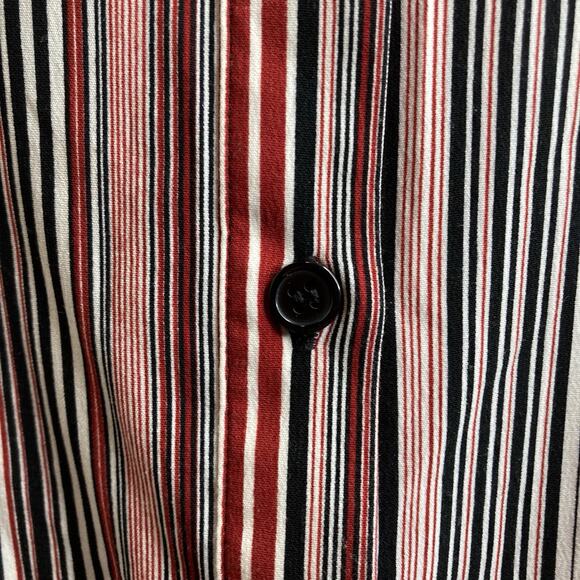 Maggie‎ Barnes Striped Classic Button Up Shirt Size 2X Career Capsule Basics - Picture 8 of 11